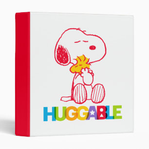 Classeur cacahuètes Snoopy & Woodstock Huggable