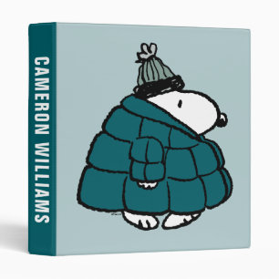 Classeur cacahuètes   Veste Snoopy Winter Puffer