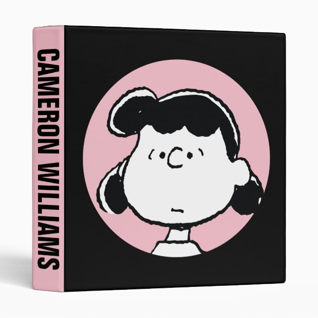 Classeur cacahuètes | Visages de Lucy (Devant/Côté)