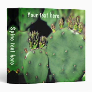 Classeur Cactus de figue de barbarie personnalisé