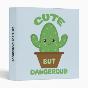 Classeur - Cactus de Kawaii - drôle mignon mais dangereux