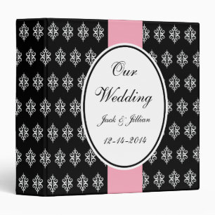 Classeur Cadeau vintage d'album à mariage de dentelle faite