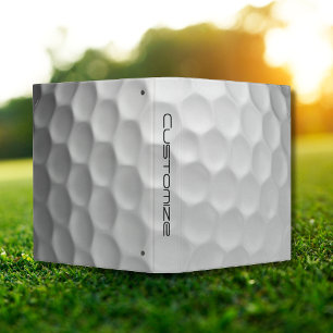 Classeur Cadeaux de balles de golf personnalisées de la sér