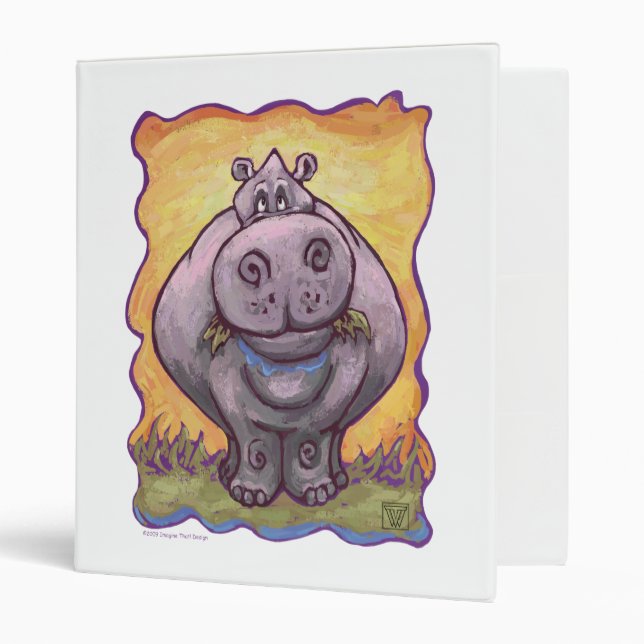 Classeur Cadeaux et accessoires Hippopotamus (Devant/intérieur)