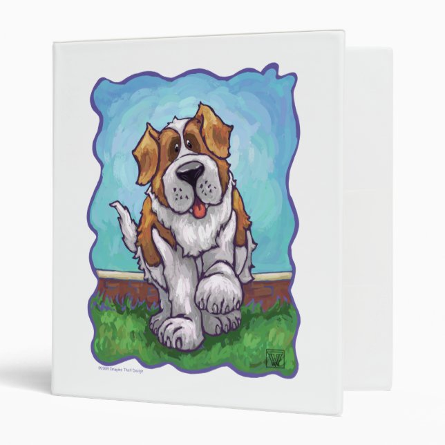 Classeur Cadeaux et accessoires St. Bernard (Devant/intérieur)