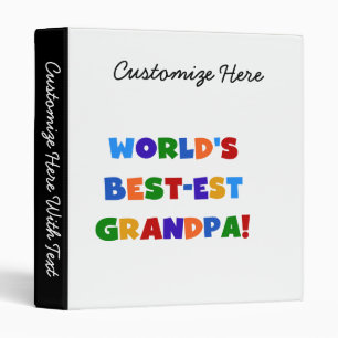 Classeur Cadeaux lumineux de couleurs de grand-papa du