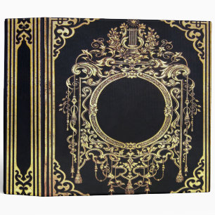 Classeur Cadre fleuri d'or de Falln (perfectionnez pour un