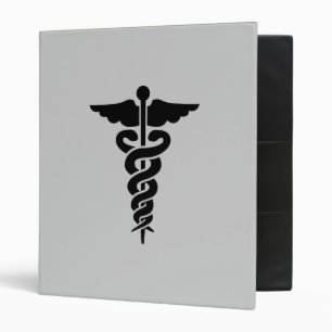 Classeur Caducée Médicale de symbole