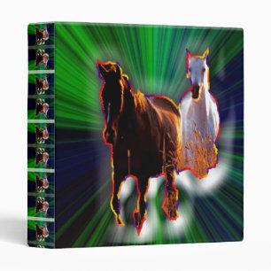 Classeur Cahier Chevaux Sauvages