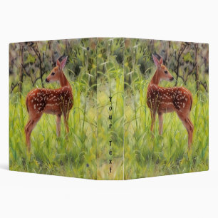 Classeur Cahier d'art de faon de cerf bébé