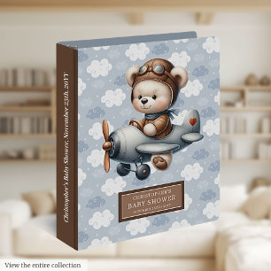 Classeur Cahier de pilote personnalisé pour bébé garçon Our