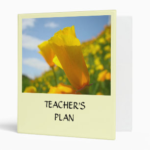Classeur Cahier de planification de l'enseignant Cadeaux de