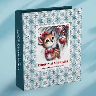 Classeur Cahier de souvenirs pour enfants avec bébé cerf da