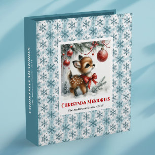 Classeur Cahier de souvenirs pour enfants avec bébé cerf nu