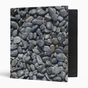 Classeur Cailloux noirs lisses