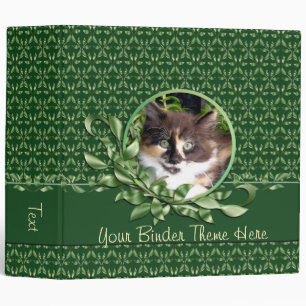 Classeur Calico Kitten 2 pouces vert