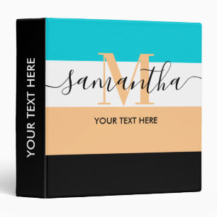 Classeur Calligraphie Couleurs des palettes