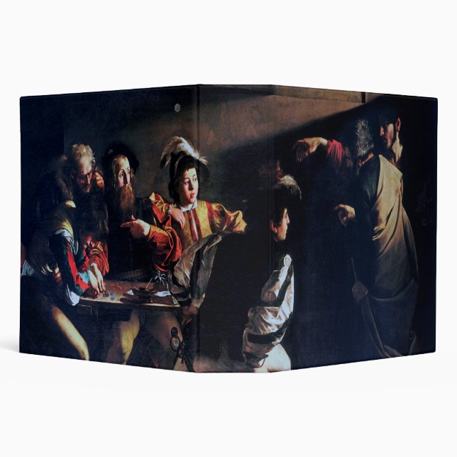 Classeur Calling of Saint Matthew, Caravaggio (Arrière-plan)