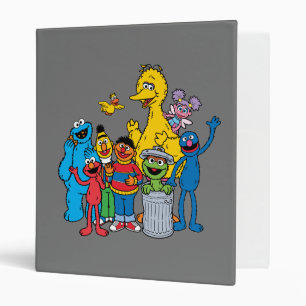 Classeur Camarades de Sesame Street qui font signe