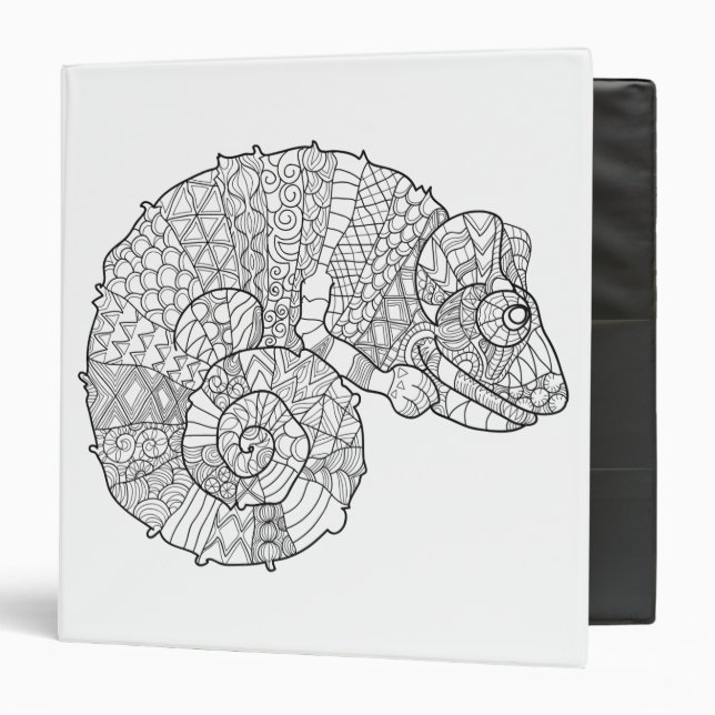 Classeur Caméléon Zendoodle (Devant/Intérieur)