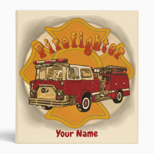 Classeur Camion de pompiers à croix de Malte