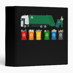 Classeur Camion de recyclage