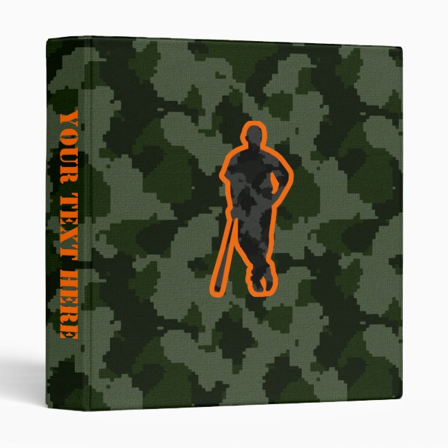 Classeur Camo Baseball (Devant/Côté)