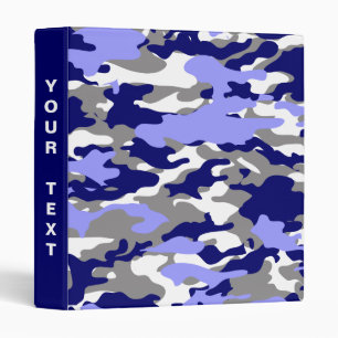Classeur Camo bleu