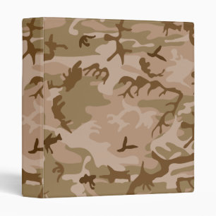 Classeur Camo du désert - Camouflage Brown