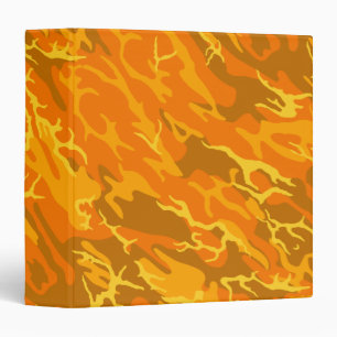 Classeur Camo orange
