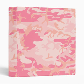 Classeur Camo rose - Camo fillette
