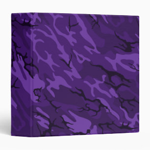 Classeur Camo violet foncé