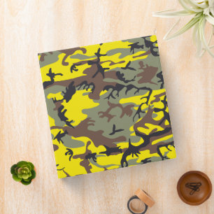 Classeur Camouflage jaune et Brown, Militaire, Armée