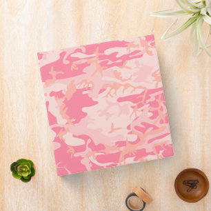 Classeur Camouflage rose, Armée