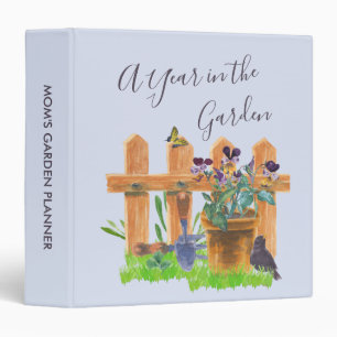Classeur Campagne de jardinage - Un an dans le jardin