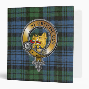 Classeur Campbell Tartan & Badge