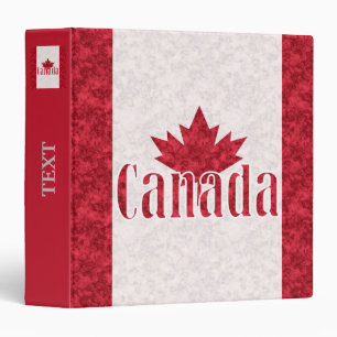 Classeur Canada, douche drapeau
