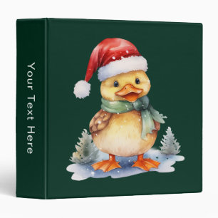 Classeur Canard de Noël