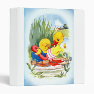 Classeur Canard et poussin