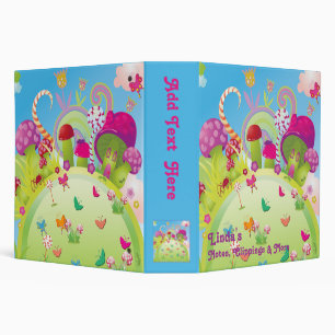 Classeur Candyland - Pour les notes, les coupures et plus