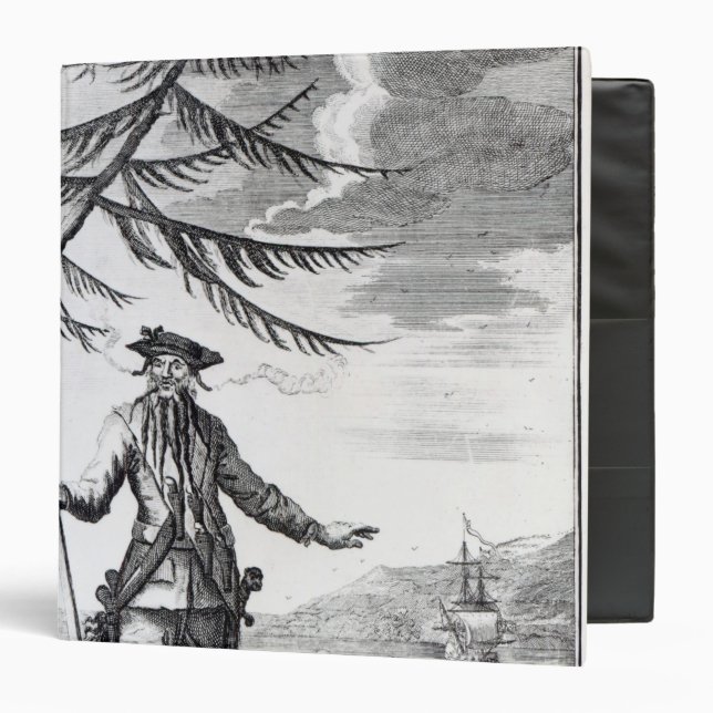 Classeur Capitaine Teach, généralement appelé Blackbeard (Devant/Intérieur)