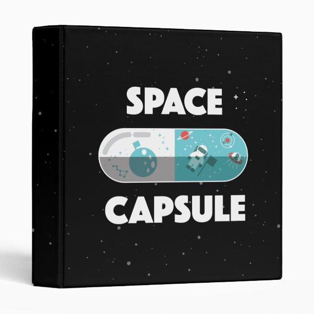 Classeur Capsule d'espace (Devant/Côté)