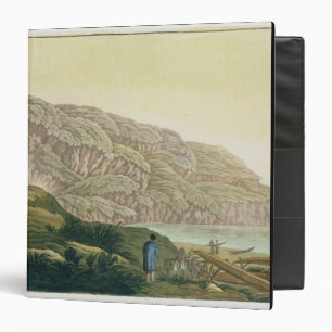 Classeur Captain Cook (1728-79) en Alaska pendant son