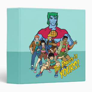 Classeur Captain Planet Group Graphic - La Puissance Est À