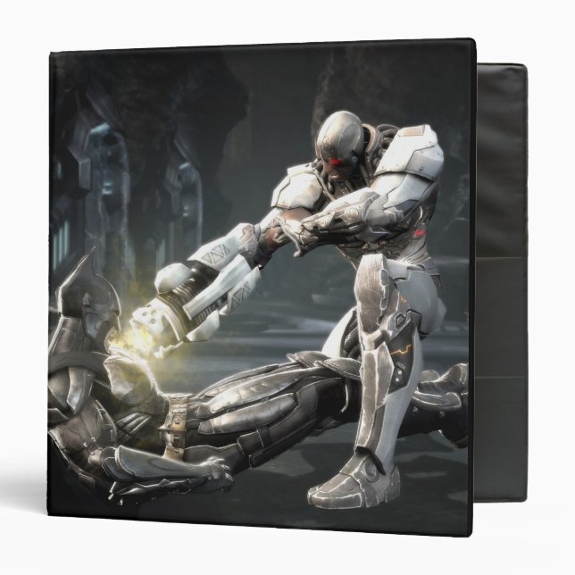 Classeur Capture d'écran : Batman vs Cyborg (Devant/Intérieur)
