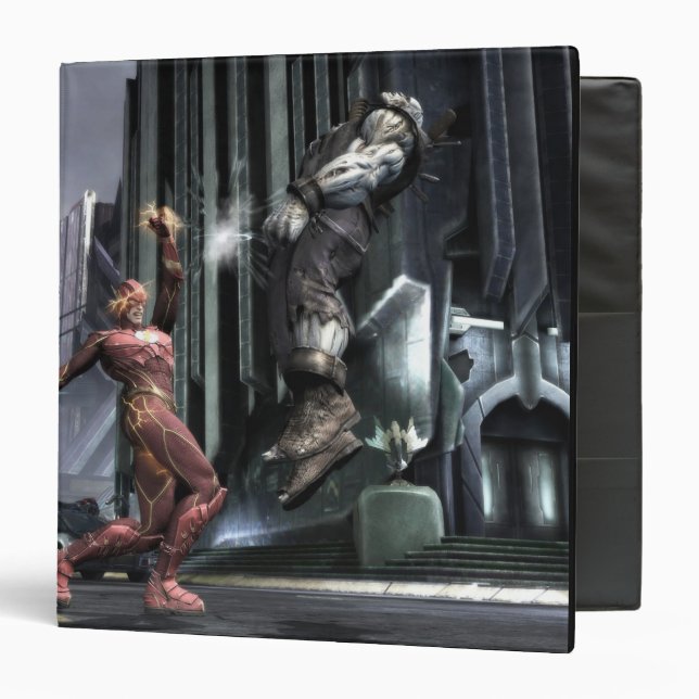 Classeur Capture d'écran : Flash vs Grundy 3 (Devant/Intérieur)