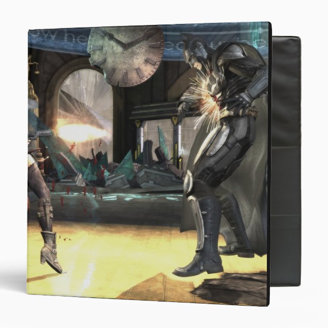 Classeur Capture d'écran : Harley vs Batman 2 (Devant/Intérieur)