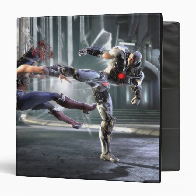 Classeur Capture d'écran : Wonder Woman vs Cyborg (Devant/Intérieur)