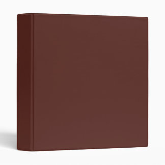 Classeur Caput mortuum (couleur unie)