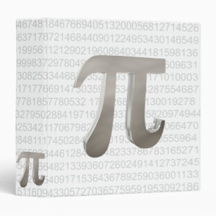 Classeur Caractère pi métallique mignon